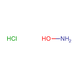 hydroxylamine hydrochloride,CAS No. 5470-11-1.