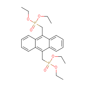 anthracen-9,10-bis(methyl-phosphonic acid diethyl ester),CAS No. 60974-92-7.