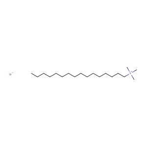N-hexadecyl-N,N,N-trimethylammonium bromide,CAS No. 57-09-0.