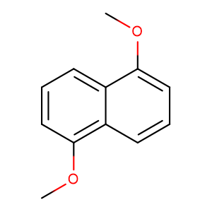 1,5-Dimethoxynaphthalene,CAS No. 10075-63-5.