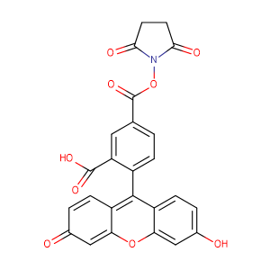 5-Carboxyfluorescein N-succinimidyl ester,CAS No. 92557-80-7.