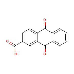 9,10-Dioxo-9,10-dihydroanthracene-2-carboxylic acid,CAS No. 117-78-2.