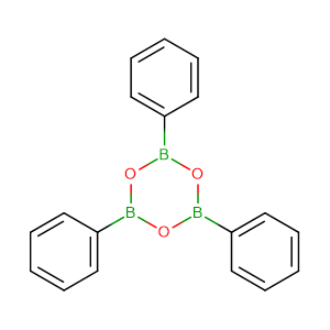 triphenyl boroxine,CAS No. 3262-89-3.