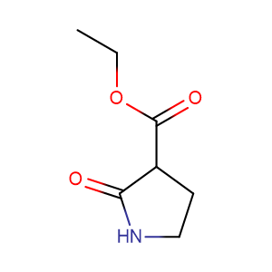 2-Oxo-pyrrolidine-3-carboxylic acid ethyl ester,CAS No. 36821-26-8.