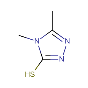 4,5 - Dimethyl - 4h - (1,2,4)triazole - 3 - thiol,CAS No. 38942-50-6.