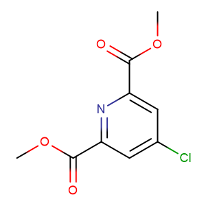 Dimethyl 4-chloropyridine-2,6-dicarboxylate,CAS No. 5371-70-0.
