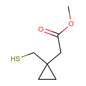 Methyl 1-(Mercaptomethyl)cyclopropaneacetate,CAS No. 152922-73-1.