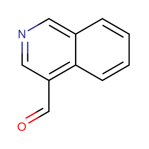 Isoquinoline-4-carbaldehyde,CAS No. 22960-16-3.