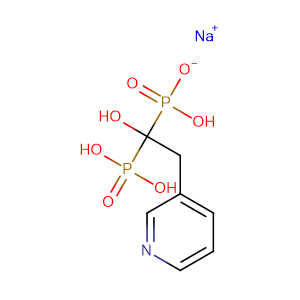 Sodium risedronate,CAS No. 115436-72-1.
