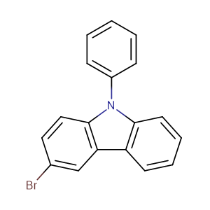 3-Bromo-N-Phenylcarbazole,CAS No. 1153-85-1.