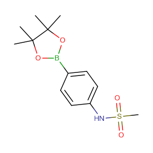 4 - Methanesulfonylaminophenylboronic acid pinacol ester,CAS No. 616880-14-9.