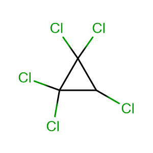 1,1,2,2,3-pentachlorocyclopropane,CAS No. 6262-51-7.