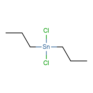 dichloro(dipropyl)stannane,CAS No. 867-36-7.