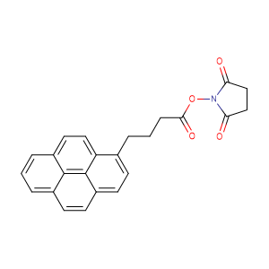 (2,5-dioxopyrrolidin-1-yl) 4-pyren-1-ylbutanoate,CAS No. 114932-60-4.