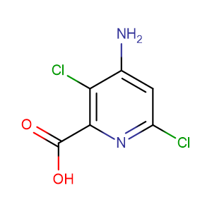 4-amino-3,6-dichloropyridine-2-carboxylic acid,CAS No. 150114-71-9.