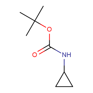 N-Boc-cyclopropylamine,CAS No. 132844-48-5.
