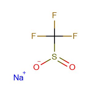 Sodium trifluoromethanesulfinate,CAS No. 2926-29-6.