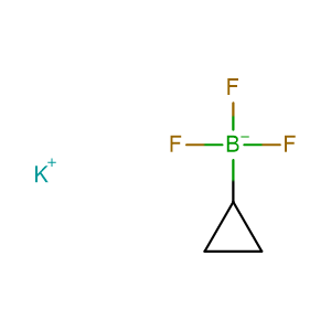 Potassium cyclopropyltrifluoroborate,CAS No. 1065010-87-8.