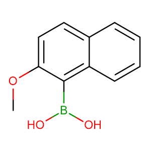2-Methoxynaphthalene-1-boronic acid,CAS No. 104116-17-8.