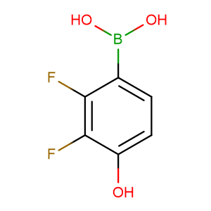 2,3-Difluoro-4-hydroxyphenylboronic acid,CAS No. 1261169-72-5.