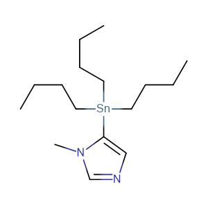 1-Methyl-5-(tributylstannyl)-1H-imidazole,CAS No. 147716-03-8.