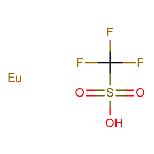 Europium(III) trifluoromethanesulfonate,CAS No. 52093-25-1.