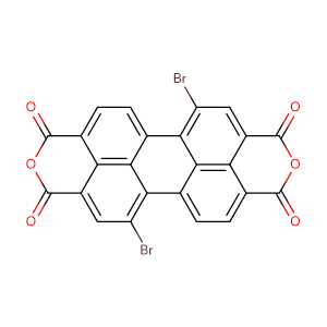 1,7-dibromoperylene-3,4,9,10-tetracarboxylic acid 3,4:9,10-dianhydride,CAS No. 118129-60-5.