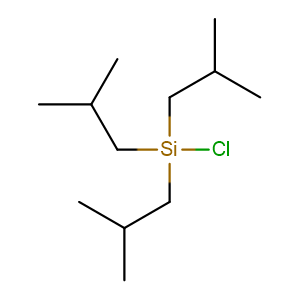 chloro-tris(2-methylpropyl)silane,CAS No. 13154-25-1.