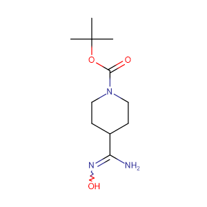 tert-butyl 4-(N'-hydroxycarbamimidoyl)piperidine-1-carboxylate, CAS No ...