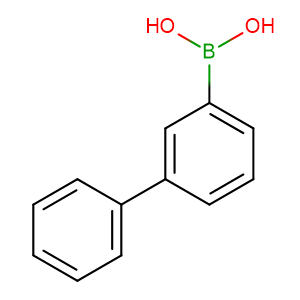 Biphenyl-3-boronic acid,CAS No. 5122-95-2.