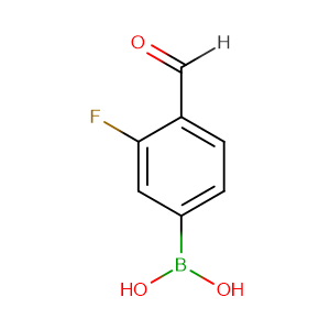 3-Fluoro-4-formylphenylboronic acid,CAS No. 248270-25-9.