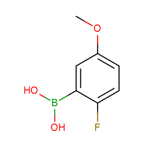 2-FLUORO-5-METHOXYPHENYLBORONIC ACID,CAS No. 406482-19-7.