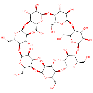 β-cyclodextrin,CAS No. 7585-39-9.