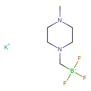 Potassium 1-methyl-4-trifluoroboratemethylpiperazine,CAS No. 1015484-22-6.