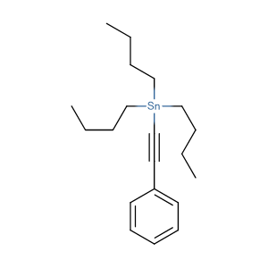 (Phenylethynyl)tributyltin; Tributyl(phenylethynyl)tin,CAS No. 3757-88-8.