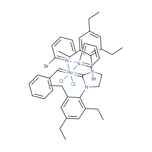 [1,3-Bis(2,4,6-trimethylphenyl)-2-imidazolidinylidene]dichloro(benzylidene)bis(3-bromopyridine)ruthenium(II),CAS No. 900169-53-1.