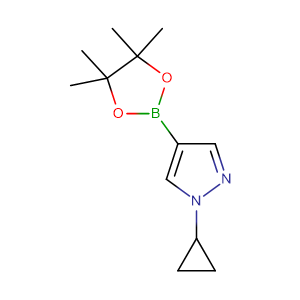 1H-Pyrazole, 1-cyclopropyl-4-(4,4,5,5-tetramethyl-1,3,2-dioxaborolan-2-yl)-,CAS No. 1151802-22-0.