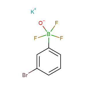 Potassium 3-bromophenyltrifluoroborate,CAS No. 374564-34-8.