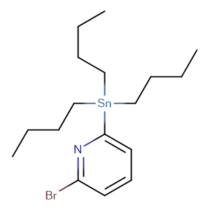 (6-Bromopyridin-2-yl)tributylstannane; 2-Bromo-6-(tributylstannyl)pyridine,CAS No. 189083-81-6.