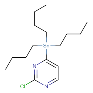 2-Chloro-4-(tributylstannyl)pyrimidine,CAS No. 446286-25-5.