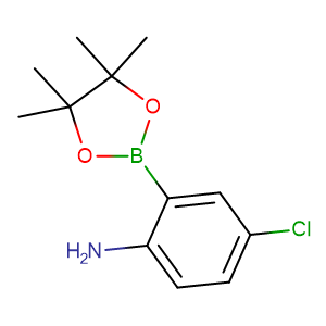 2-Amino-5-chlorophenylboronic acid, pinacol ester,CAS No. 1073371-77-3.