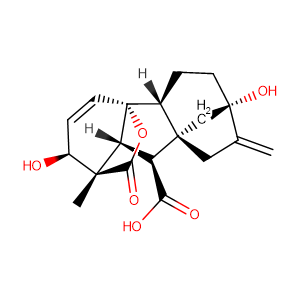 Gibberellic acid,CAS No. 77-06-5.