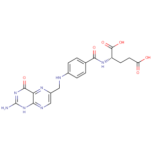 Folicacidhydrate,CAS No. 59-30-3.