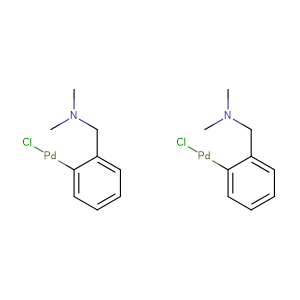 Di M Chloro Bis 2 Dimethylaminomethyl Phenyl C 1 N Dipalladium Ii Cas No 187 59 2 Ichemical