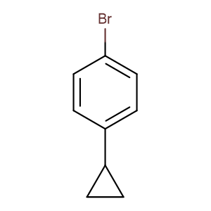 1-Bromo-4-cyclopropylbenzene,CAS No. 1124-14-7.