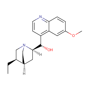 Hydroquinidine,CAS No. 1435-55-8.