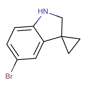 5'-Bromospiro[cyclopropane-1,3'-indoline],CAS No. 1260763-03-8.