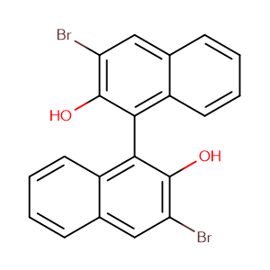 (S)-(-)-3,3'-DIBROMO-1,1'-BI-2-NAPHTHOL,CAS No. 119707-74-3.