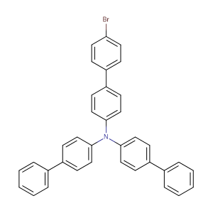 Bisbiphenyl-4-yl-(4'-broMo-biphenyl-4-yl)-aMine,CAS No. 728039-63-2.
