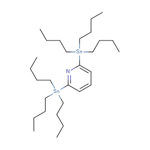 Pyridine, 2,6-bis(tributylstannyl)-,CAS No. 163630-07-7.